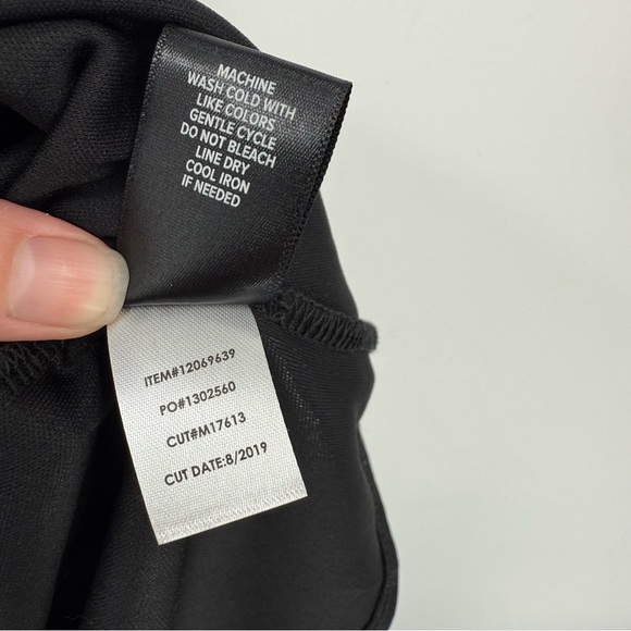 Torrid Black Lace Mock Neck Sweetheart Sheath Black Dress Long Sleeve Size 2X - Picture 14 of 15